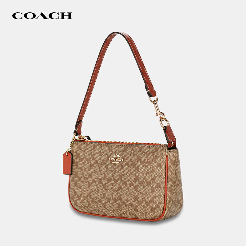 PLUS会员：COACH 蔻驰 Nolita小C纹麻将包手拿钱包 CE698 698.13元（需用券）