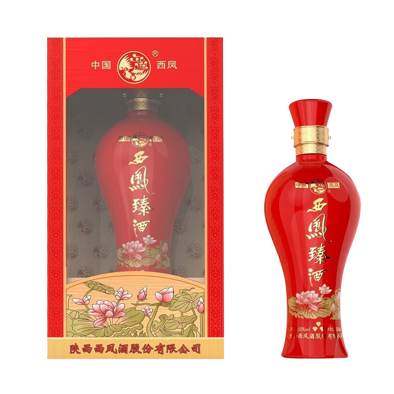 PLUS会员：西凤 臻酒 三钻臻品50度500ml 97.25元包邮