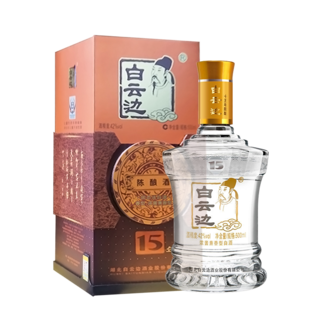白云边 15年十五年陈酿42度浓酱兼香型白酒酒水粮食酒500mL无礼袋 152.92元 - 86线报 白云边 15年十五年陈酿42度浓酱兼香型白酒酒水粮食酒500mL无礼袋 152.92元 - 86线报