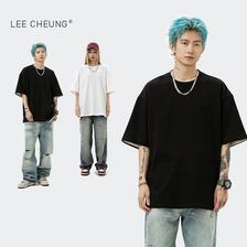 LEE CHEUNG联名款 原创设计重磅短袖T恤男女情侣款 任选3件 59.7元包邮、折19.9
