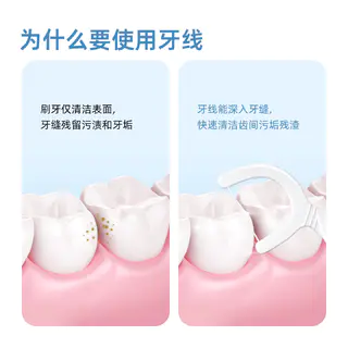 小鹿妈妈优选 小鹿妈妈超细炫虎经典牙线家庭装剔牙神器安全剔牙线棒1200支包邮 9.8元 - 美泡泡 小鹿妈妈优选 小鹿妈妈超细炫虎经典牙线家庭装剔牙神器安全剔牙线棒1200支包邮 9.8元 - 美泡泡