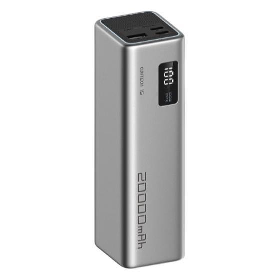 CukTech 酷态科 PB200 15号电能柱SE 移动电源 银色 20000mAh Type-C 100W 196.11元（需凑