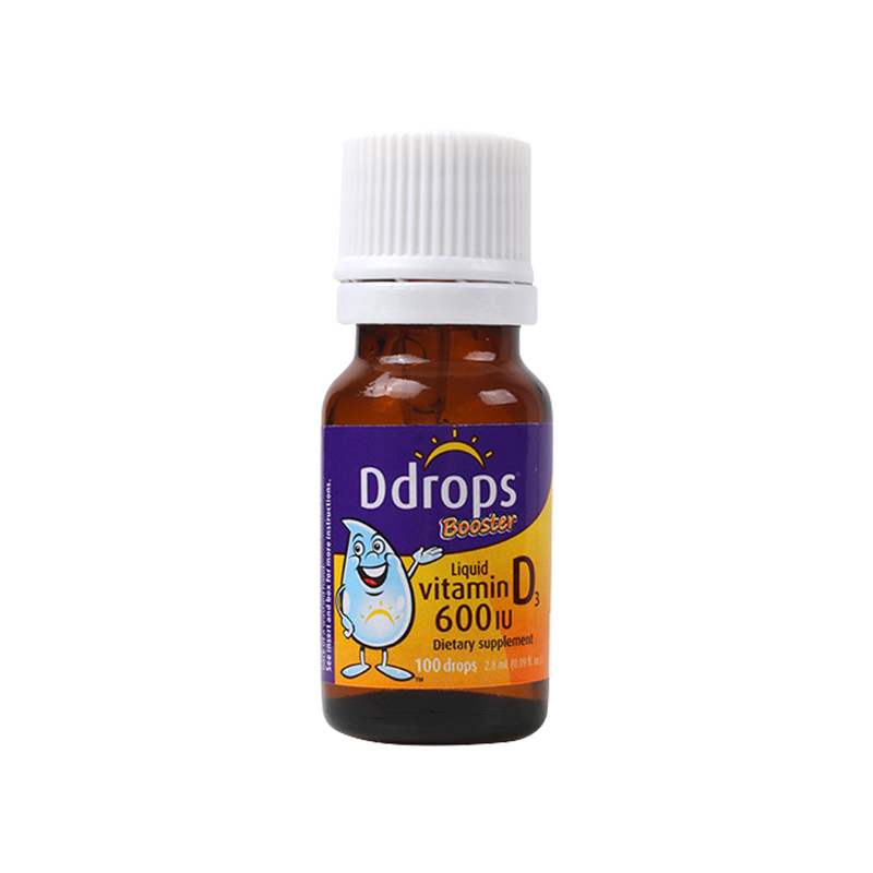 Ddrops 儿童维生素d3滴剂 2.8ml 600IU*2瓶 170元（需用券）