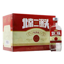 YONGFENG 永丰牌 北京二锅头纯粮酿清香型送礼白酒整箱 42度 500mL 12瓶 158元（