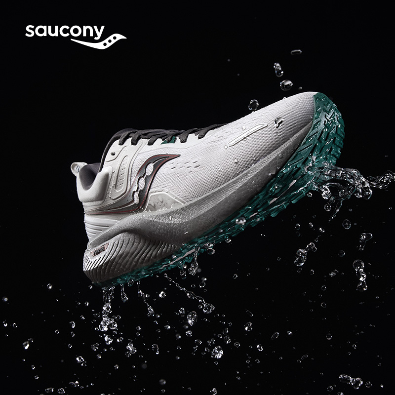 88VIP：saucony 索康尼 SURGE 2 RUNSHIELD澎湃透气减震鞋运动鞋跑步鞋 602.22元（需