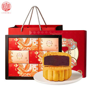 稻香村 乐今秋广式豆沙蛋黄月饼礼盒 750g 14.22元 - 线报酷 稻香村 乐今秋广式豆沙蛋黄月饼礼盒 750g 14.22元 - 线报酷