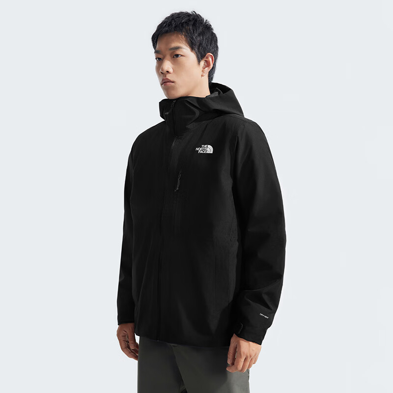 PLUS会员：The North Face 北面 户外三合一冲锋衣 羽绒内胆 83SL 黑色 2078.01元包