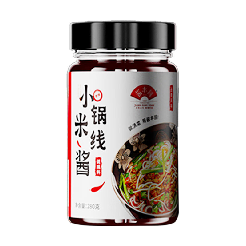 酱丰圆 云南小锅米线酱料下面酱料帽子专用280g*1瓶 18元（需用券）