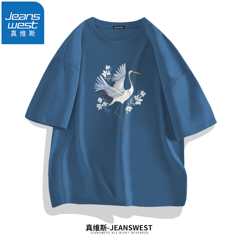 JEANSWEST 真维斯 男士纯棉短袖 25元（需用券）