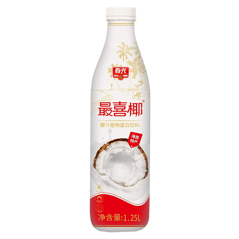 春光最喜椰海南特产椰汁1.25L 券后9.9元