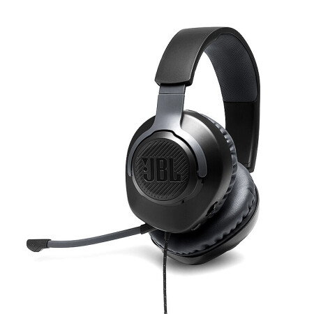 JBL 杰宝 QUANTUM100 耳罩式头戴式有线耳机 黑色 3.5mm 169元