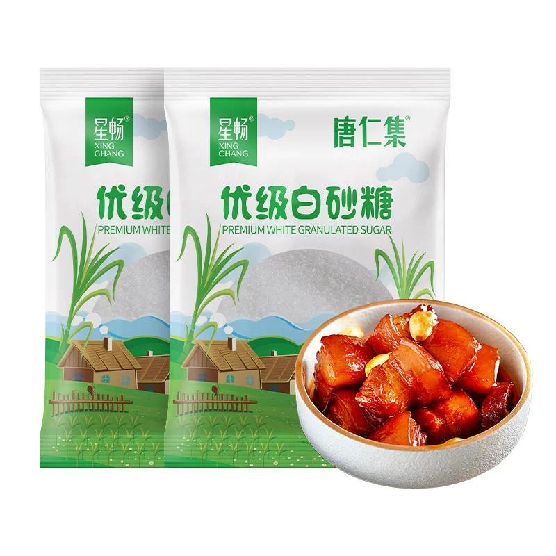 优级白砂糖400g*2包装 券后6.9元