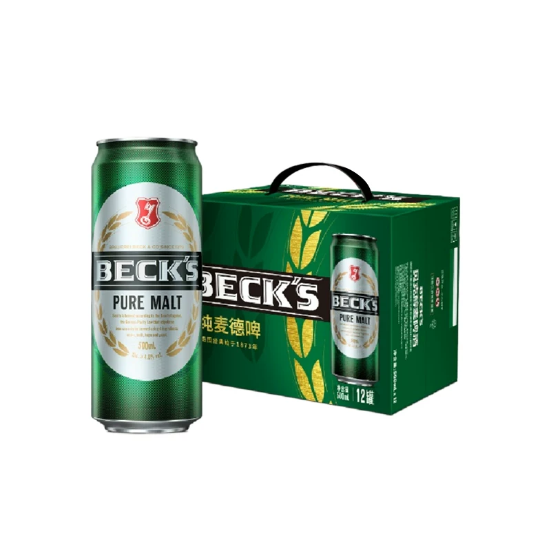 百威 Beck's 贝克醇麦啤酒 500mL×12听 10°P 45.78元 - 清风线报