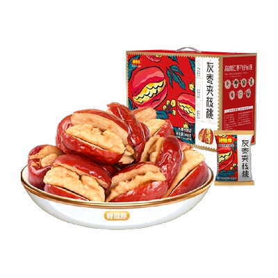88VIP：好想你 红枣夹核桃 550g 22.98元