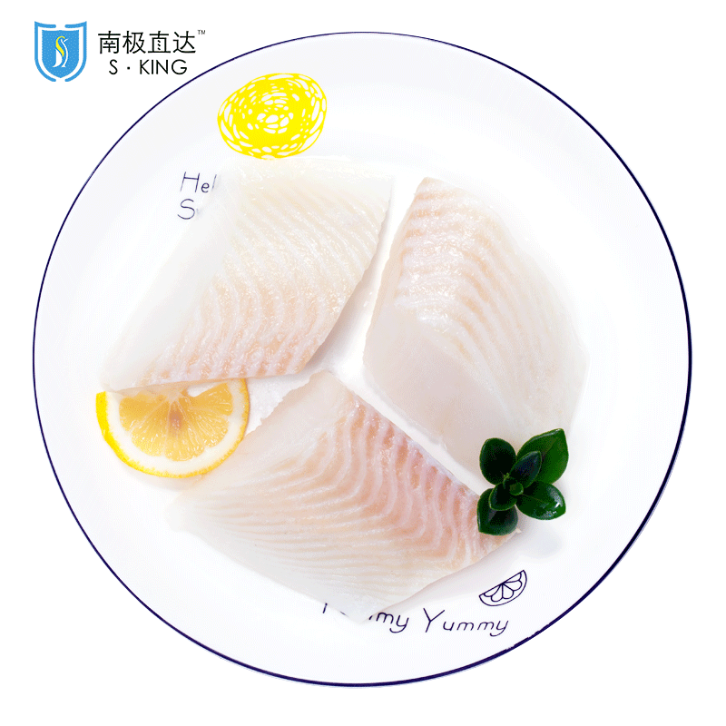 S · KING南极直达冷冻格陵兰比目鱼片350g 39.8元