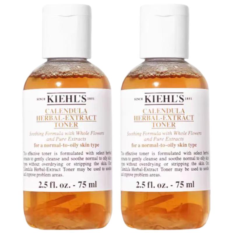 科颜氏 金盏花爽肤水75ml*2补水控油舒缓护肤品 65.9元