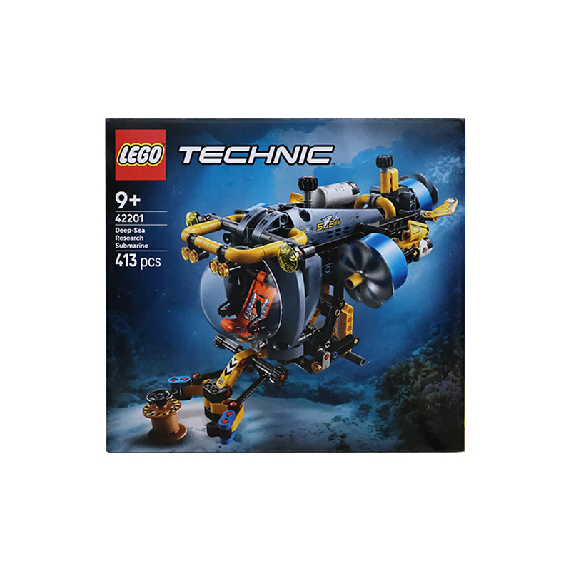 乐高 LEGO 机械组 42201 深海研究潜水艇 拼插积木 229.9元