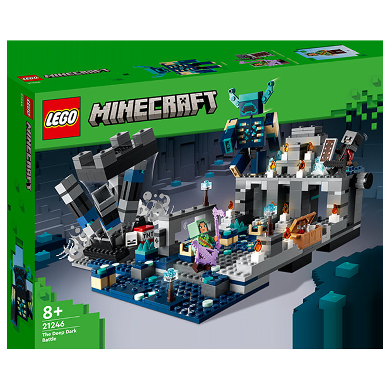 LEGO 乐高 Minecraft我的世界系列 21246 漆黑世界之战 414元