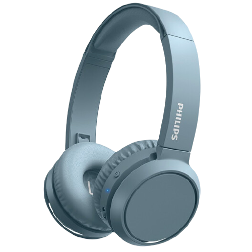 PHILIPS 飞利浦 H4205 耳罩式头戴式降噪蓝牙耳机 清新蓝 139元