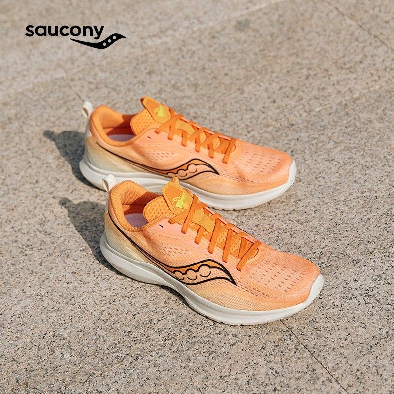 百亿补贴：索康尼 saucony 菁华13 运动鞋男Kinvara13 桔 42 381元