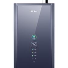 预售、PLUS会员：Haier 海尔 16升 燃气热水器 天然气 超一级能效 一级静音 JSLQ