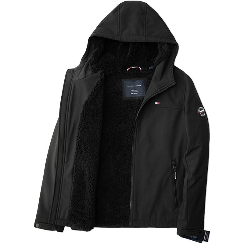 TOMMY HILFIGER 加绒加厚连帽棉服 610.59元（需用券）