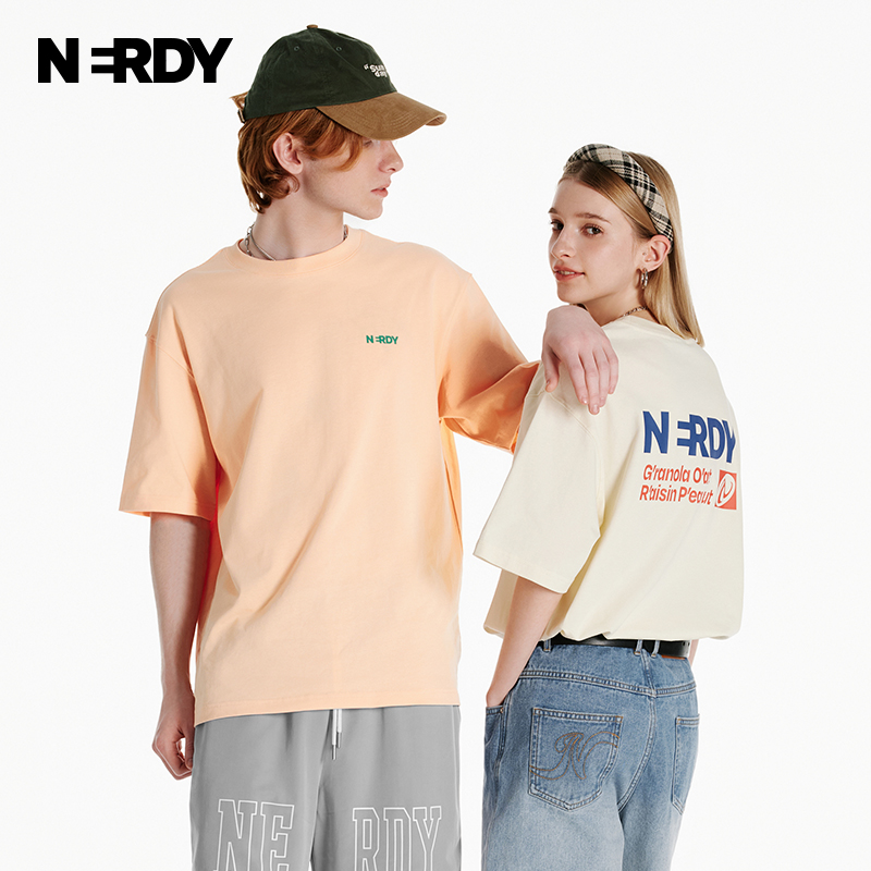 NERDY 24新款字母撞色短袖T恤 299元