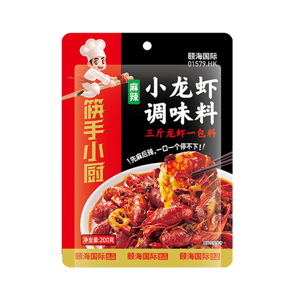 88VIP：筷手小厨 海底捞麻辣小龙虾底料调味料200g 10.36元