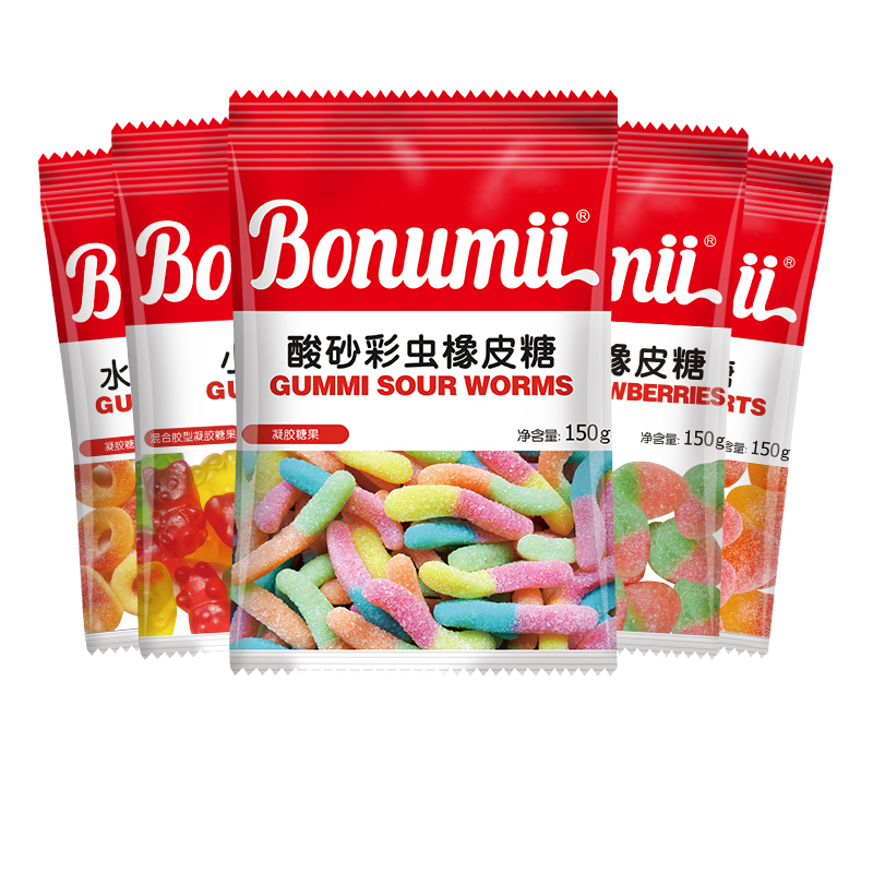 Bonumii 宝奴咪 酸砂橡皮软糖 150g*1袋 9.8元包邮（需用券）