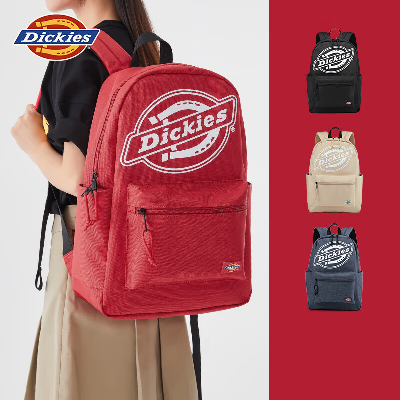 移动端、京东百亿补贴：Dickies 帝客 男士双肩包 15.6英寸大容量电脑包 99元