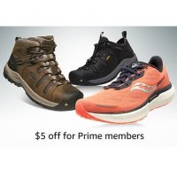 Woot 运动鞋靴促销, Saucony KEEN等品牌参加 $55收Triumph 19 Prime再减$5