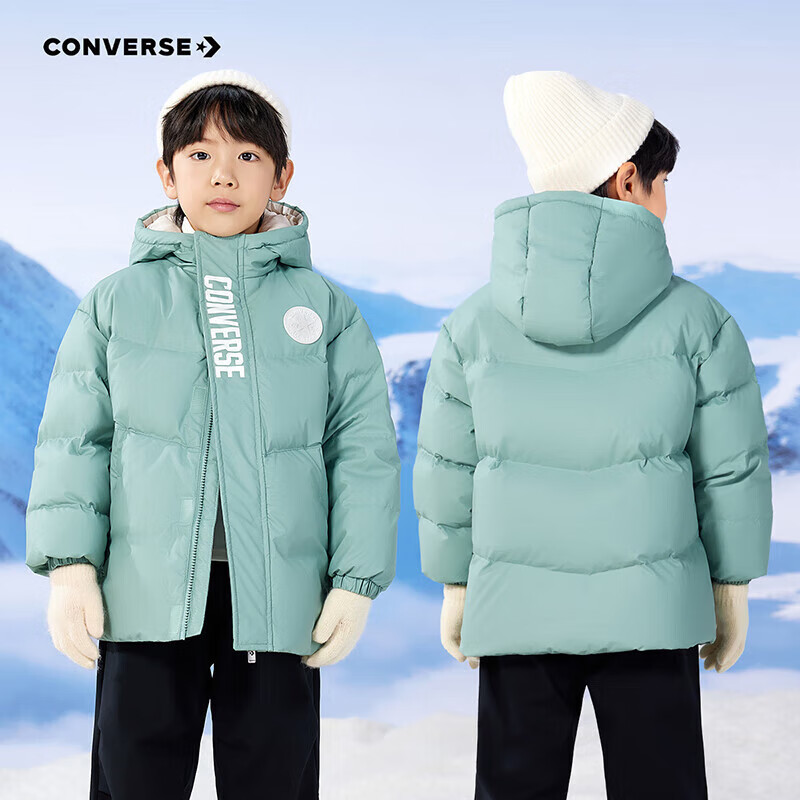 匡威 儿童连帽羽绒服 6色可选 充绒量约201g 193.38元（需买2件，需用券）