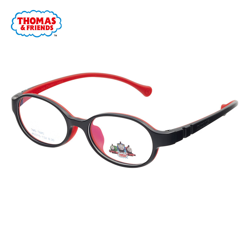 托马斯&朋友眼镜框儿童近视眼镜架TMS-TA45 H1R4+蔡司小乐圆1.59 2128元（需用券