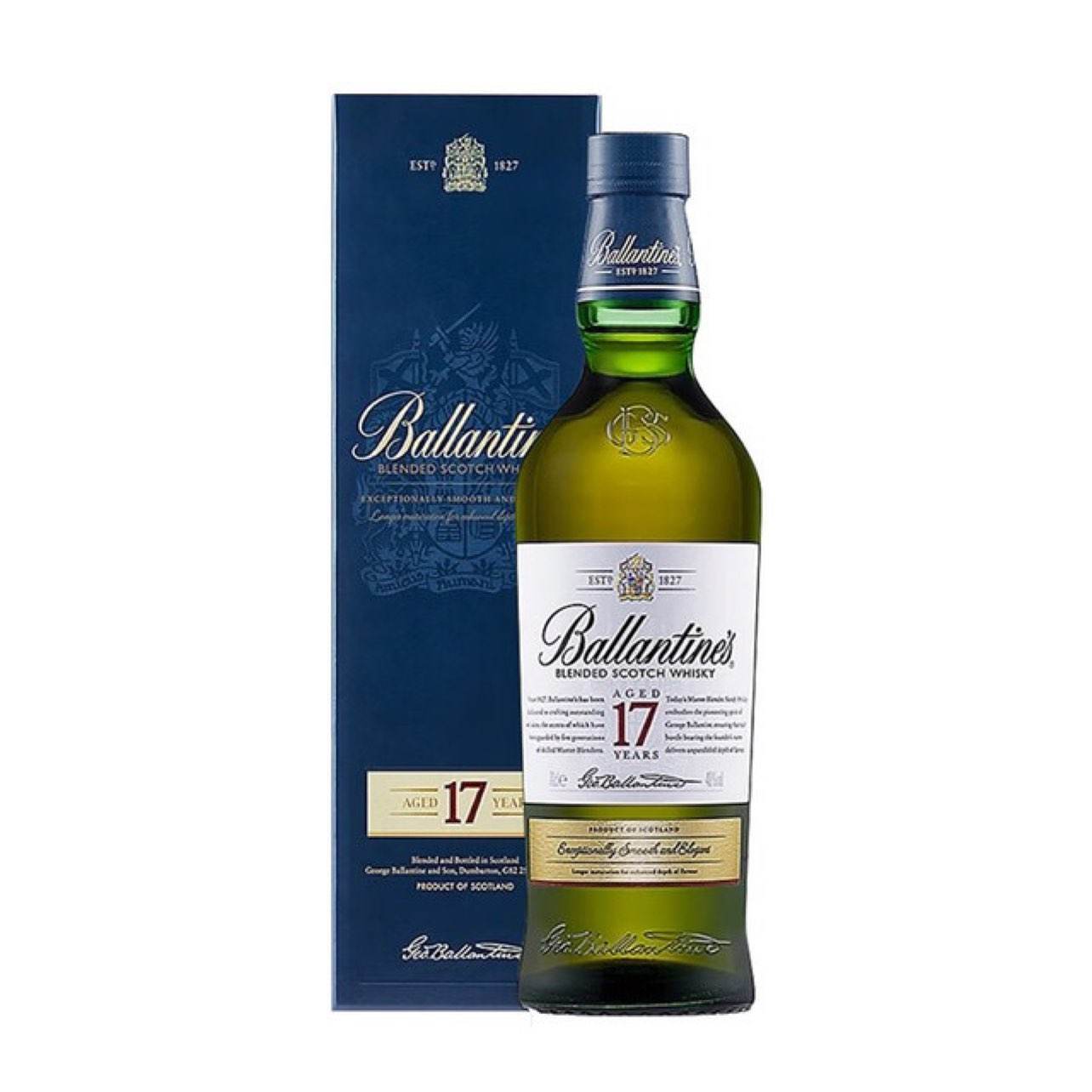 PLUS会员：Ballantines 百龄坛 Ballantine`s）17年 苏格兰调和型特醇威士忌 750ml 327.