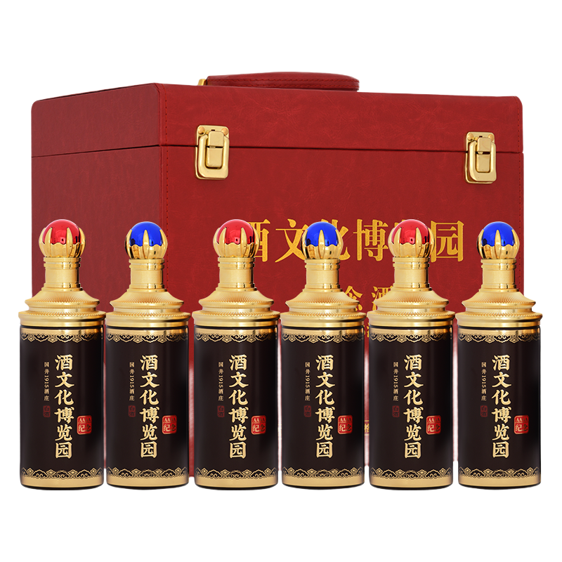 国井 白酒 山东特产 浓香型 500ml*6瓶整箱 52度 500mL 6瓶 博览园纪念酒 299元（