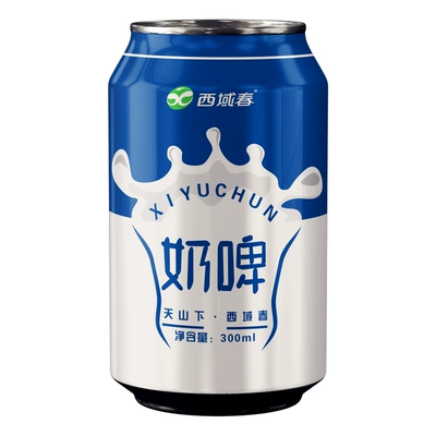 多人团 新疆西域春 奶啤气泡饮料 300ml*12罐装 25.9元