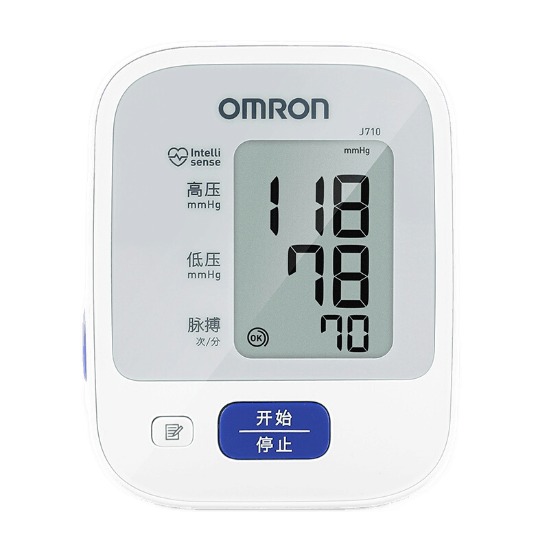 需首购：OMRON 欧姆龙 J710 上臂式血压计 194元包邮（需用卷）
