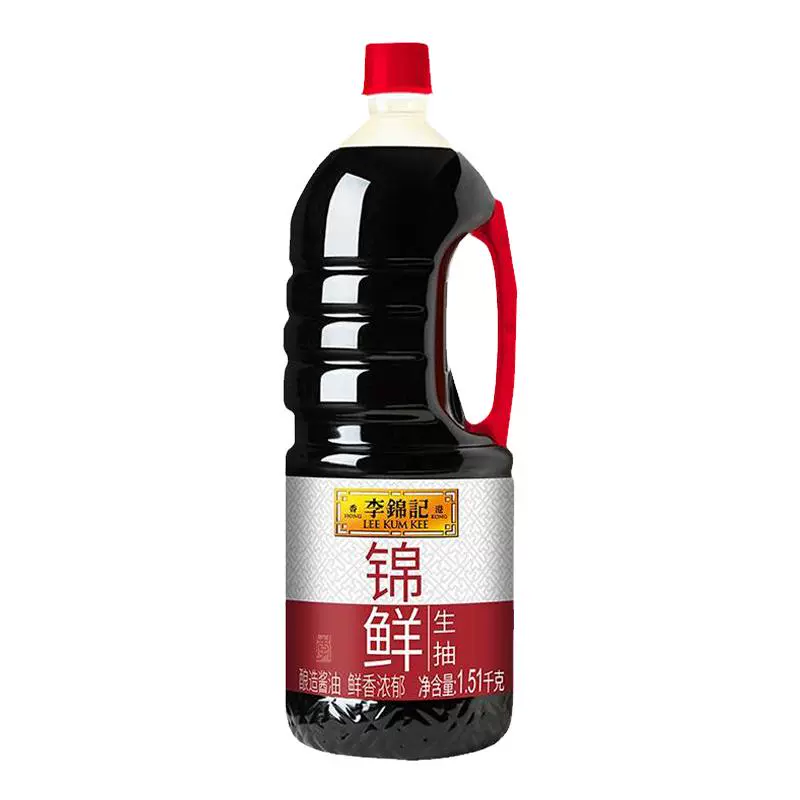 李锦记 锦鲜生抽酱油 1.51kg ￥6.9