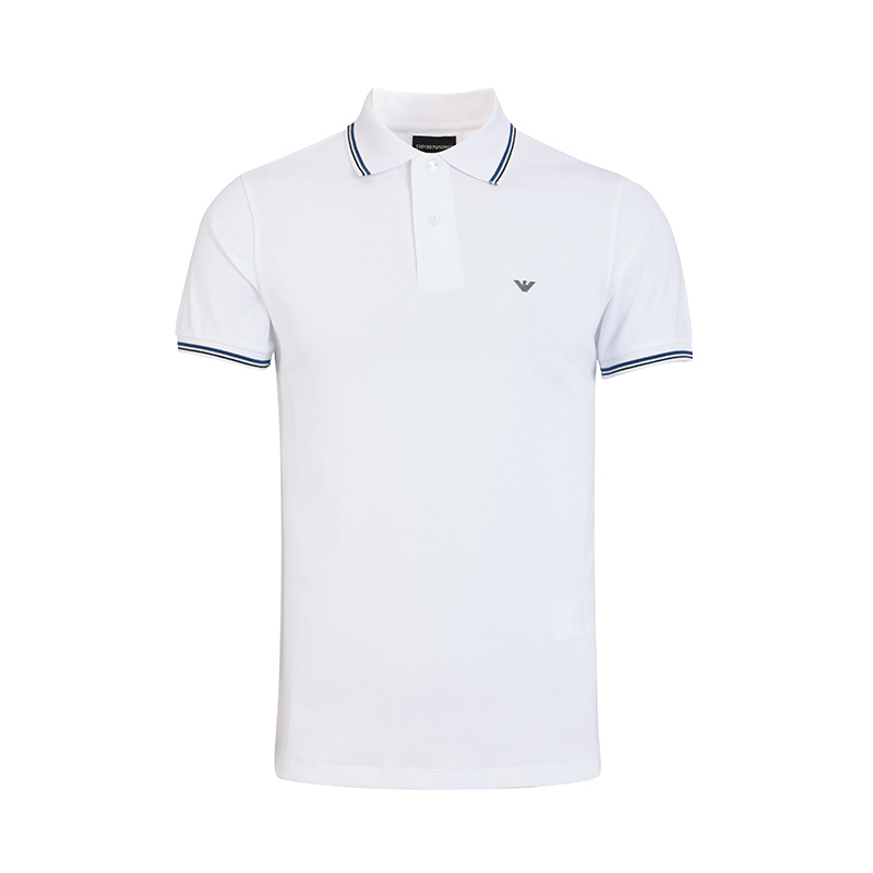 EMPORIO ARMANI 男休閑短袖商務POLO衫夏季T恤男裝 489.25元（需用券）