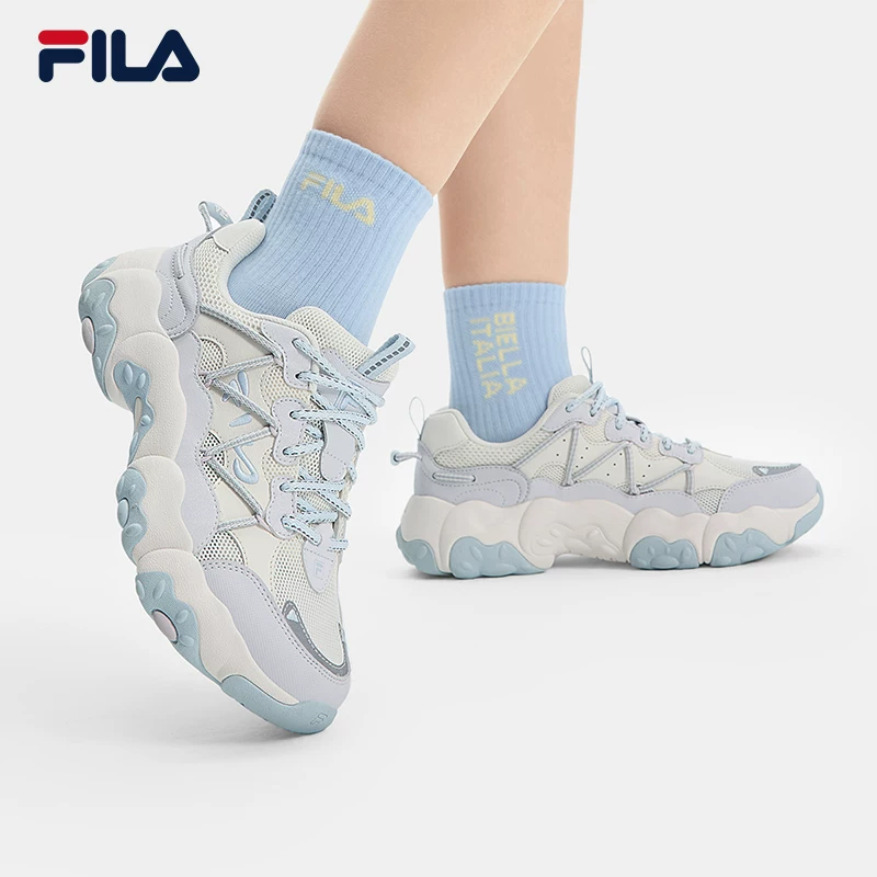 斐乐 女鞋FLUID 6复古运动鞋2025夏猫爪鞋6代休闲鞋 399元 - 86线报