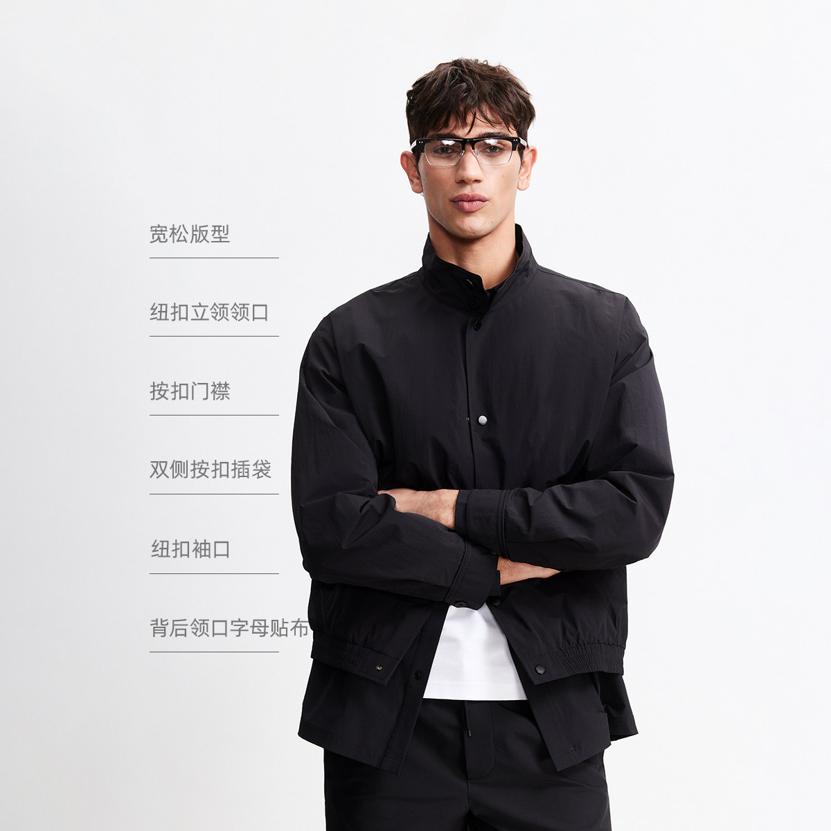 杰克琼斯 潮流百搭时尚男外套夹克翻领上衣潮流合辑 115.48元（需用券）