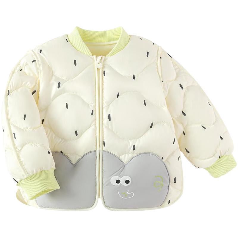 88VIP：巴拉巴拉 儿童羽绒服轻薄男童女童25冬装宝宝上衣外套可爱童装 100.61