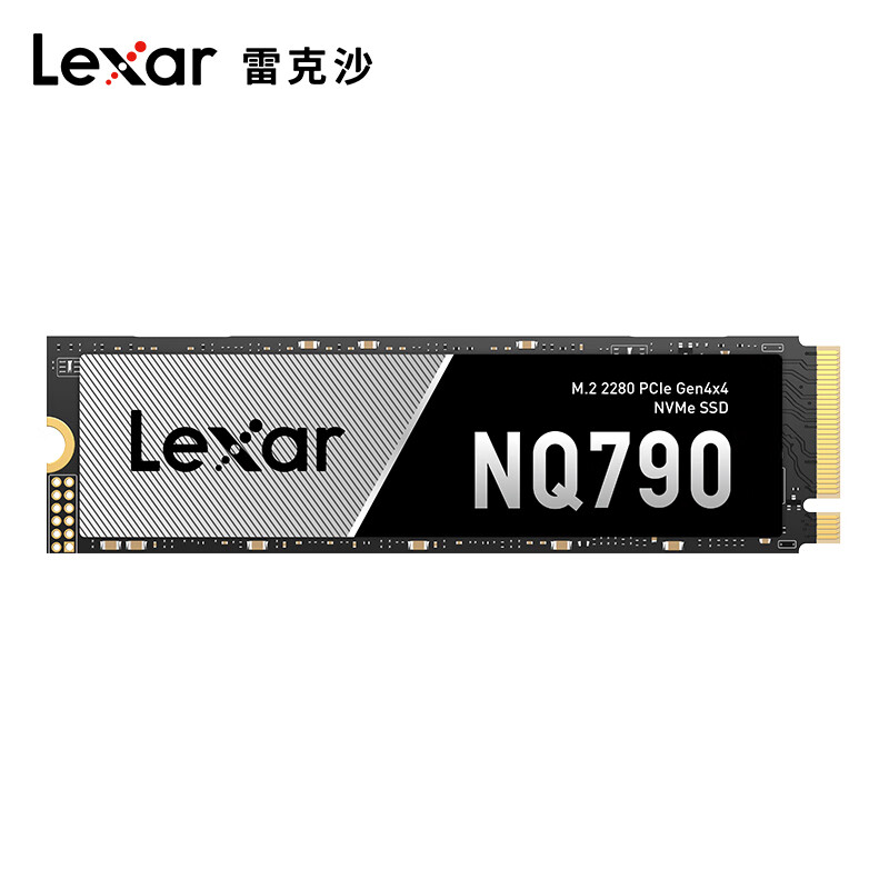 雷克沙 NQ790 500GB SSD固态硬盘 M.2接口 PCIe 4.0x4 269元（需用券）