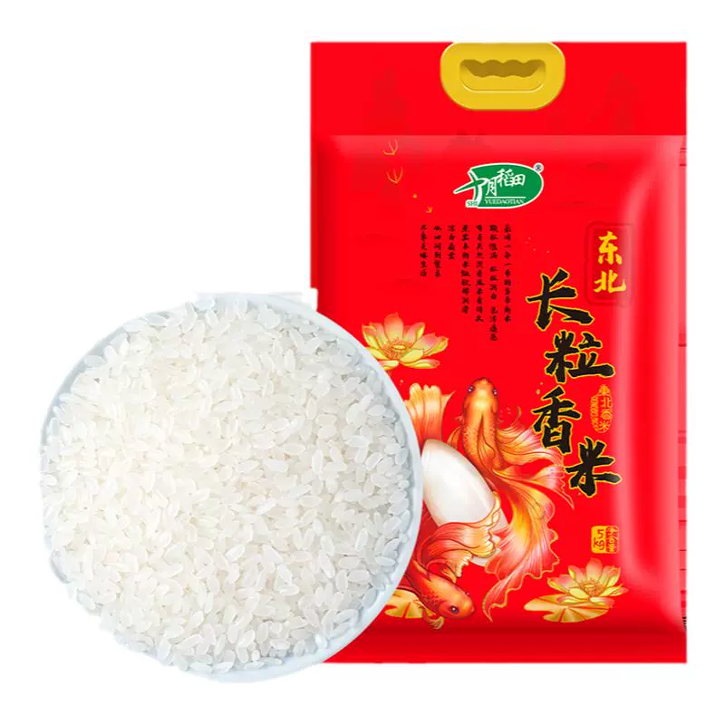 SHI YUE DAO TIAN 十月稻田 长粒香米 东北香米 5kg ￥25.9