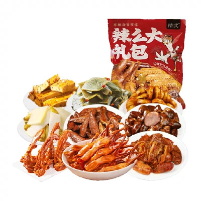 精武鸭肉卤味零食410g 15.71元+淘金币1.2元