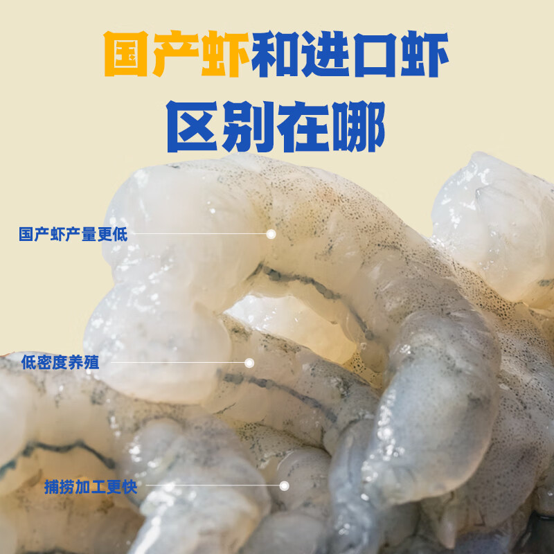 Liangdeyuan 良德源 北海大号青虾 国产青虾仁*8包共 960g(净重) 99元（需用券）