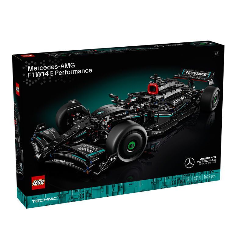 百亿补贴：LEGO 乐高 机械组系列 42171 梅赛德斯奔驰F1赛车 1086元