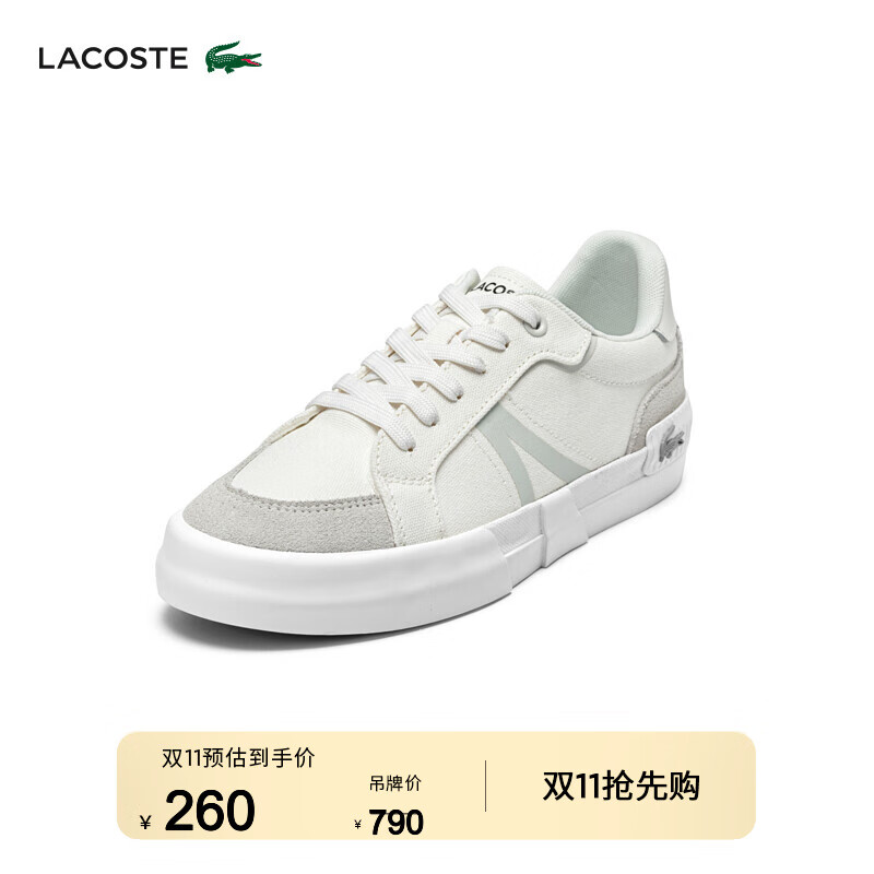 LACOSTE 拉科斯特 L004系列 女鞋 运动平底休闲鞋 43CFA0044 169.2元（需用券）