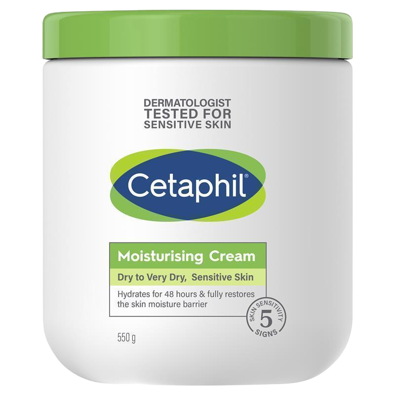 Plus:丝塔芙（Cetaphil）大白罐保湿霜550g 儿童润肤乳 清爽滋润 长效保湿 敏感