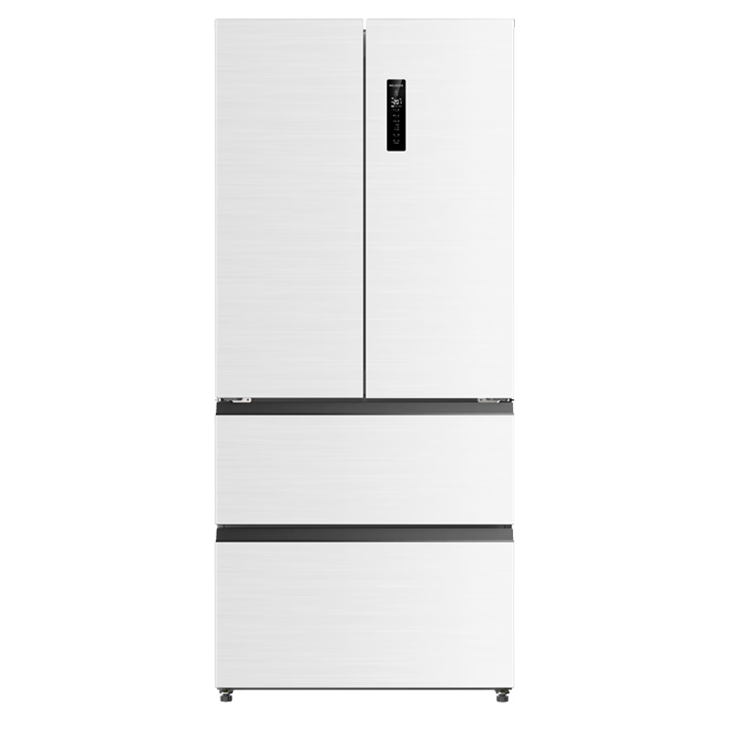 预售、PLUS会员：MELING 美菱 无忧嵌系列 BCD-505WPU9CX 风冷多门冰箱 505L 陶瓷白 